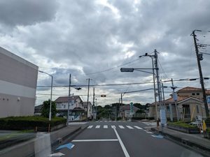 買取へ向かう道